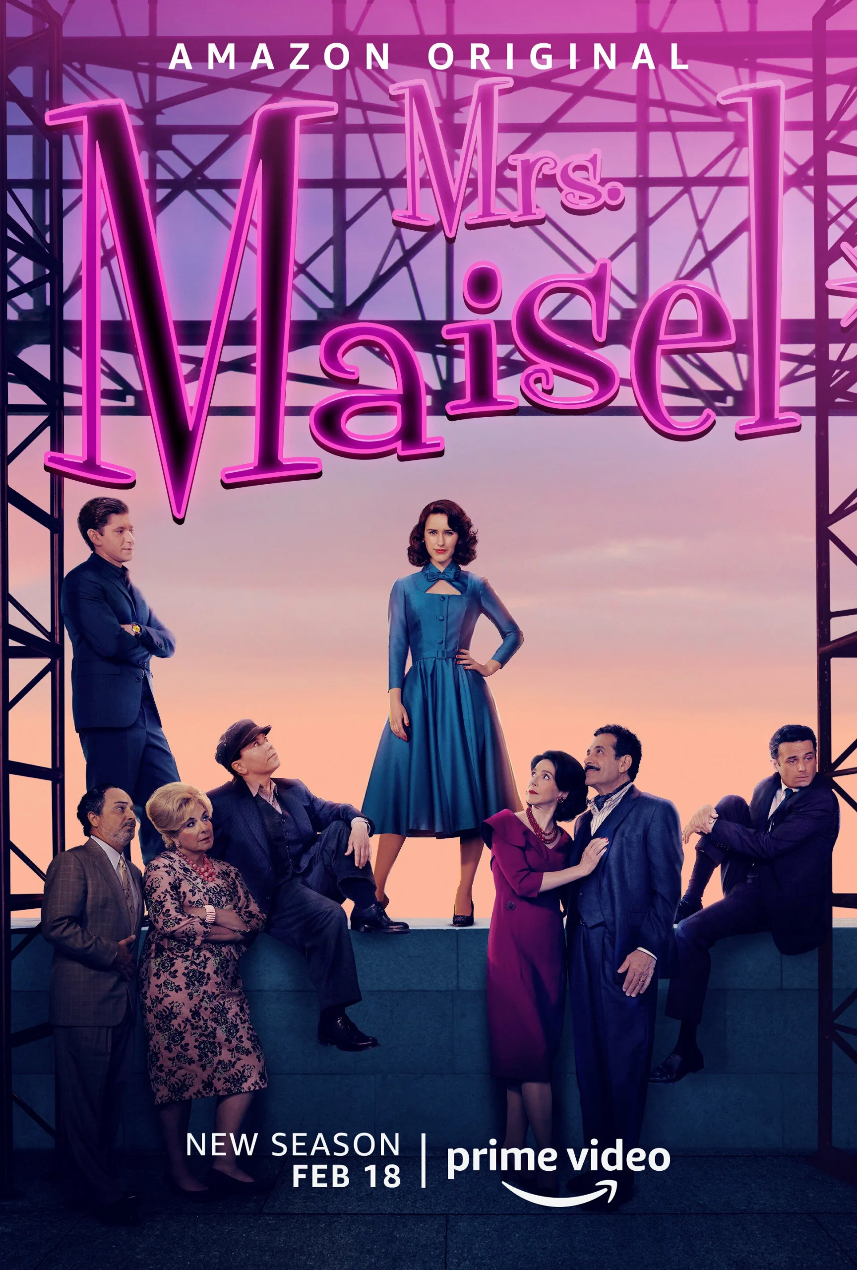 Удивительная миссис Мейзел 3 сезон (2019)